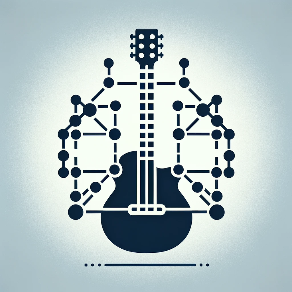 chord network diagram and dynamic chord progression generator