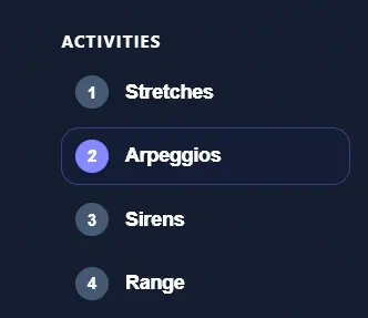 Activities to streamline vocal warmups for beginners