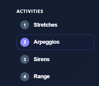 Activities to streamline vocal warmups for beginners